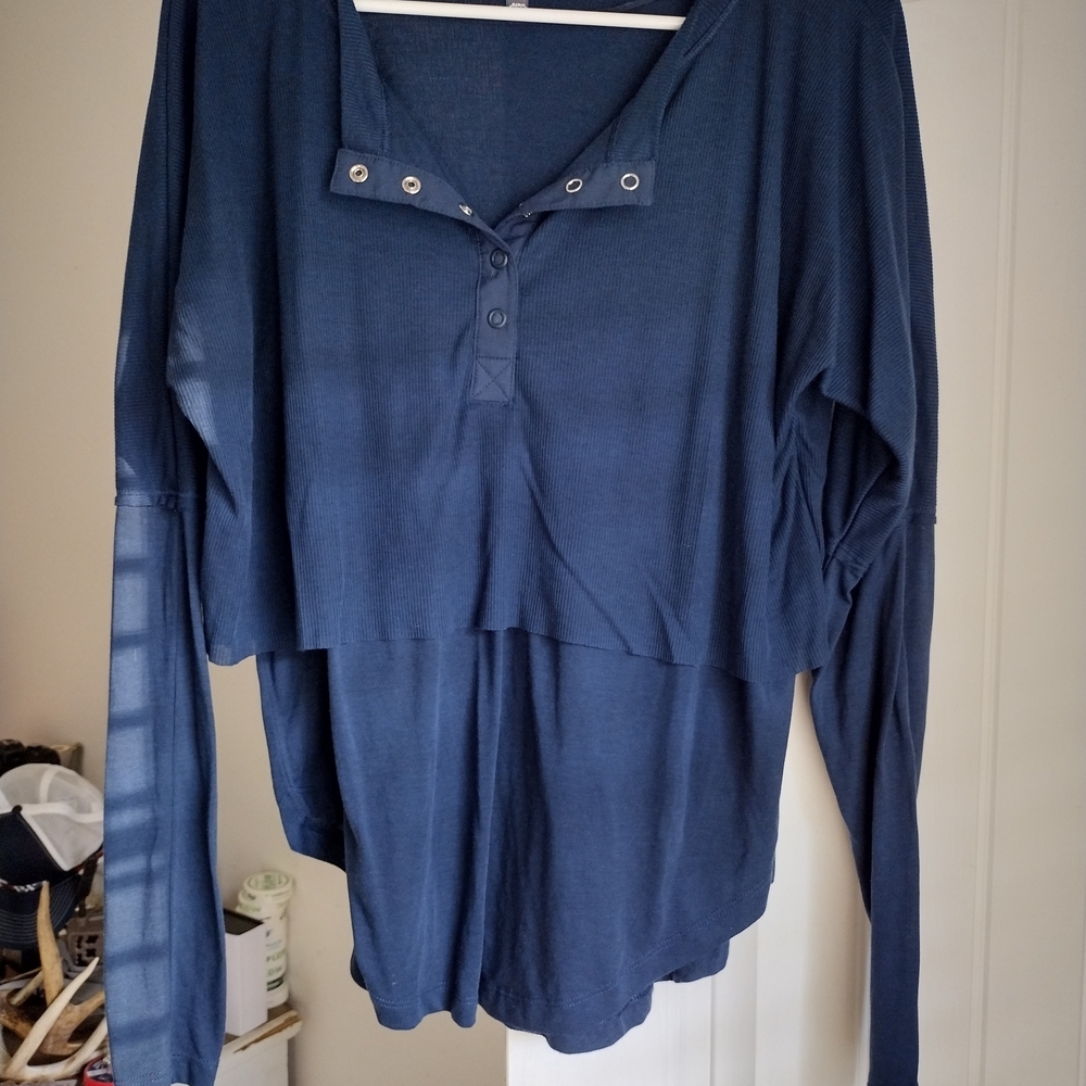 FP Movement Layered Henley Top